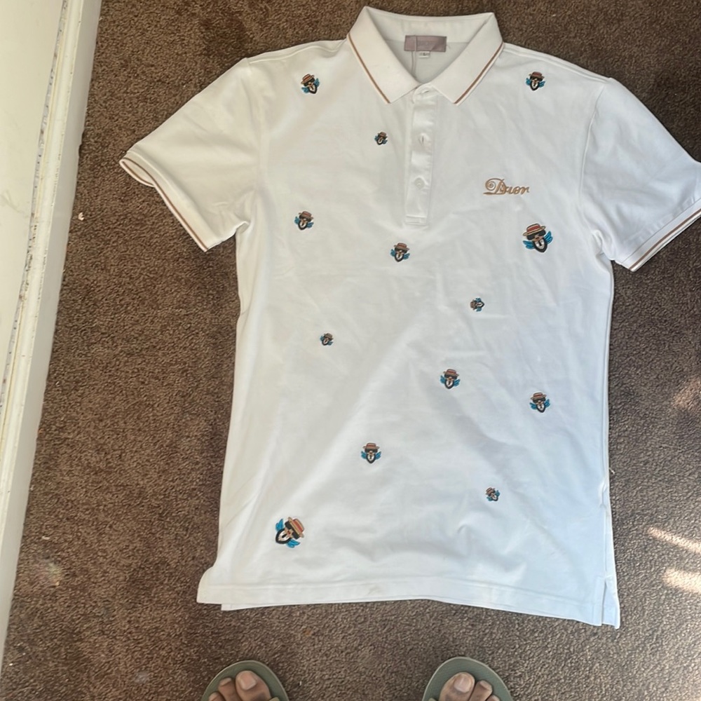 Dior collar shirt.